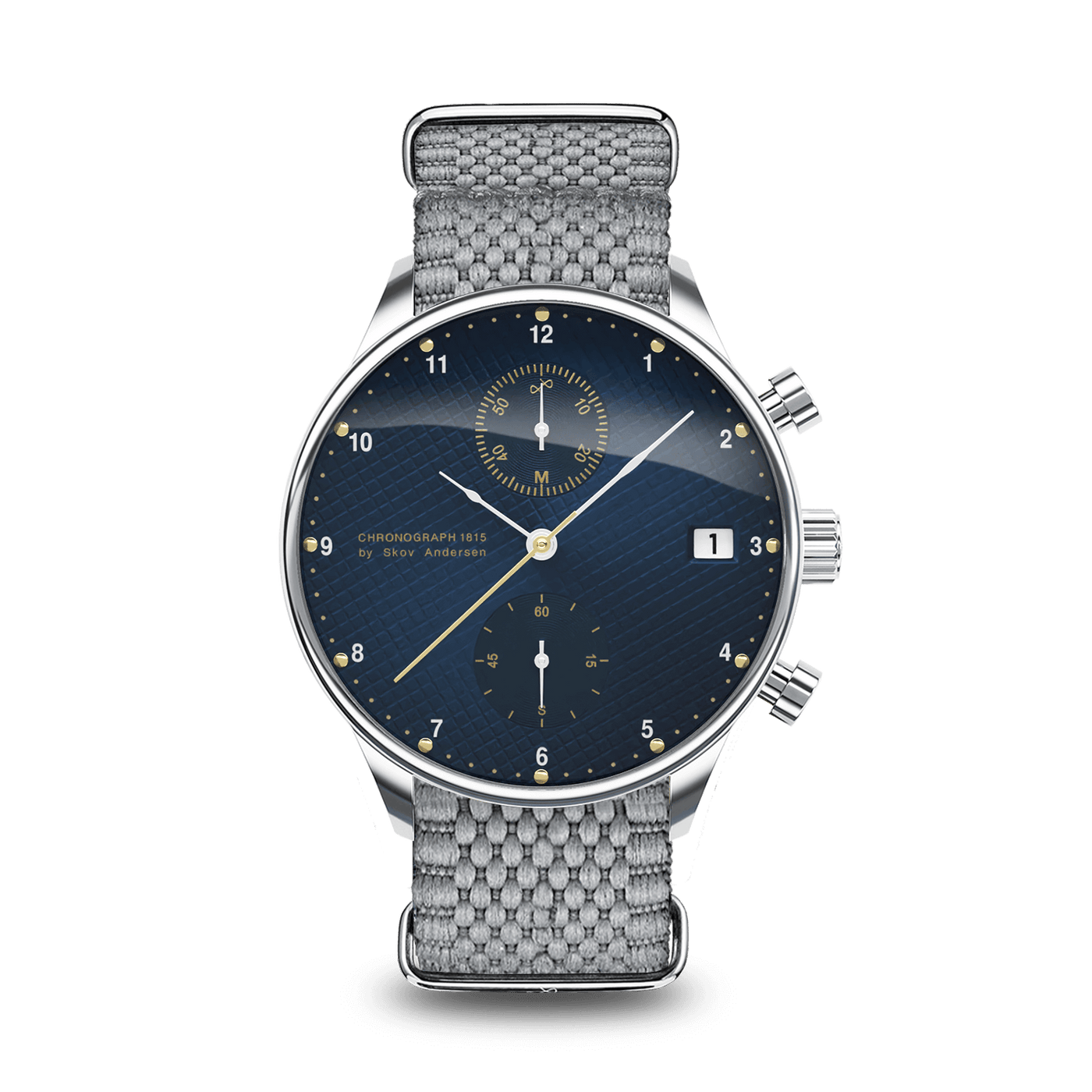 1815 Chronograph, Steel / Blue Turtle | 日本までの配送無料