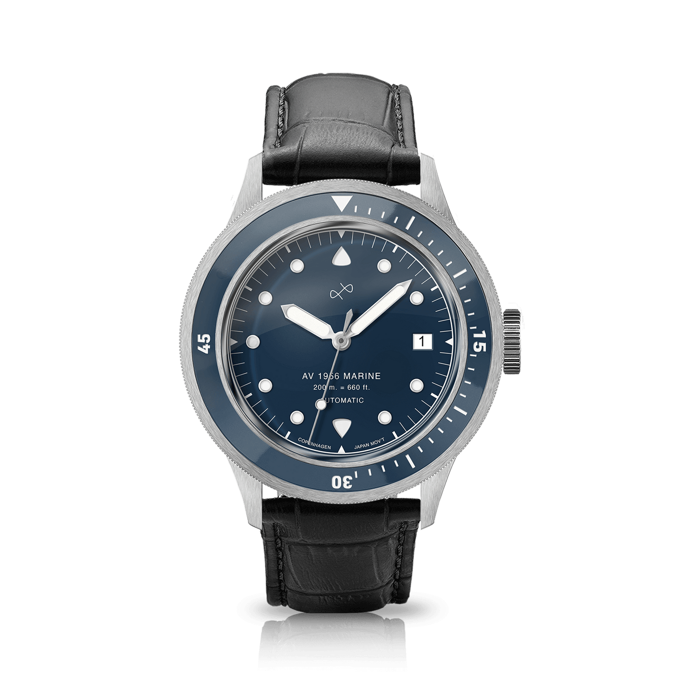 1956 Marine Automatic, Steel / Blue | 日本までの配送無料