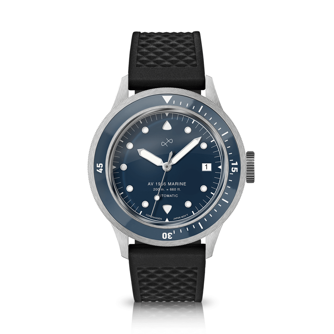 1956 Marine Automatic, Steel / Blue | 日本までの配送無料