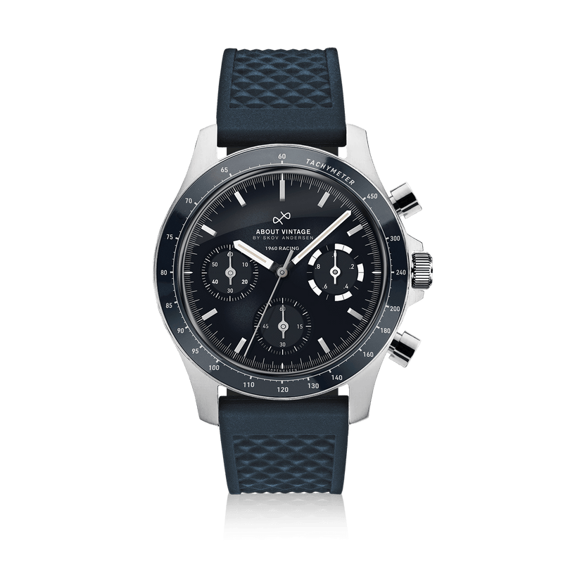 1960 Racing Chronograph, Steel / Midnight Blue