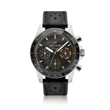 1960 Racing Chronograph, Steel / Black & Orange