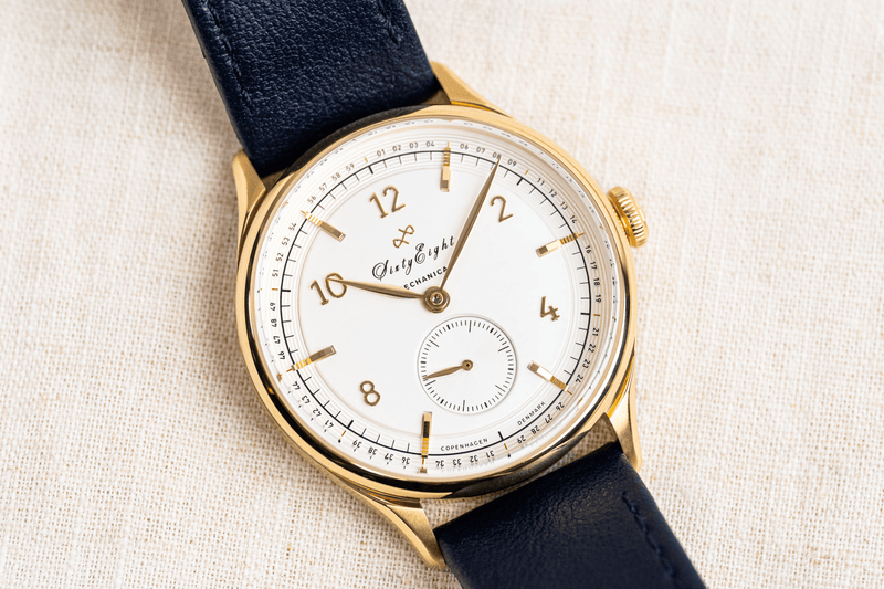 1968 Mechanical, Gold / White