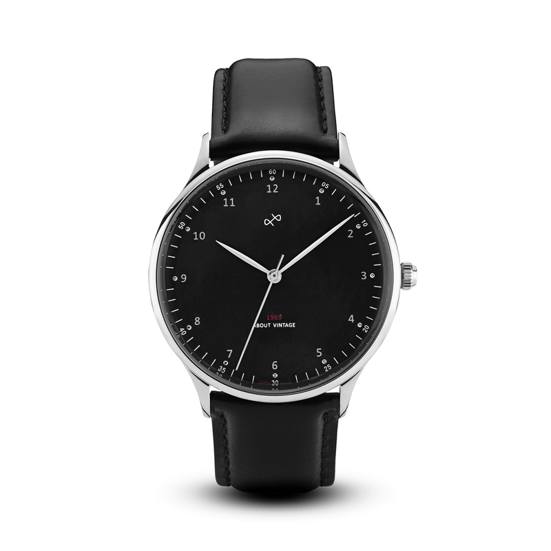 1969 Vintage, Steel / Black – 36mm