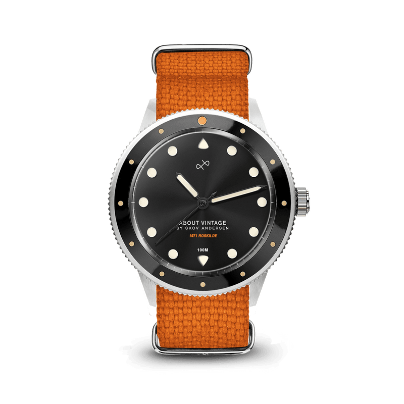 1971 Stagediver, Steel / Black – 36mm