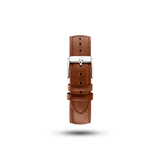 Pin Buckle - Brown Leather